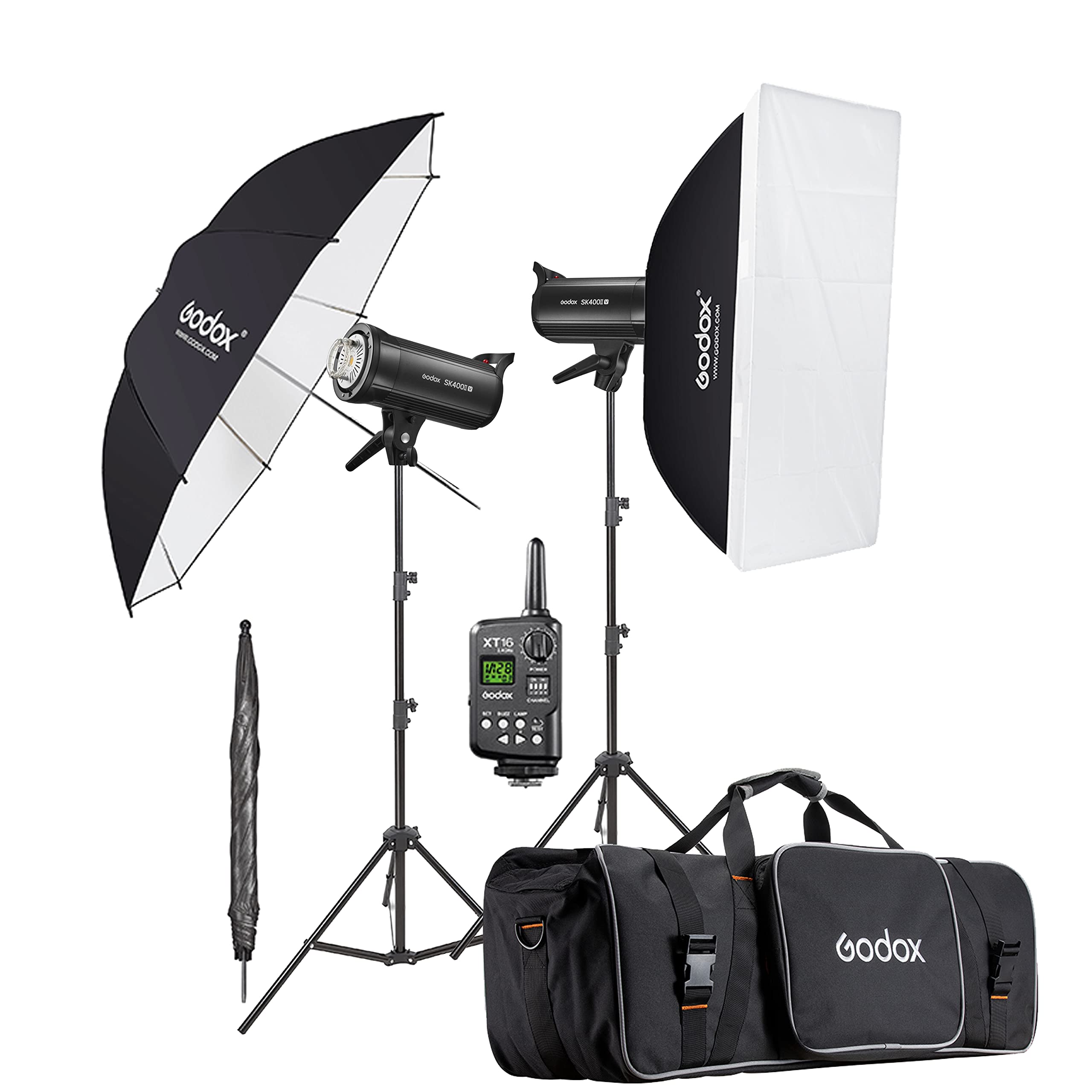 Amazon.com : Godox 2 x SK400II-V 800Ws Strobe Flash Light