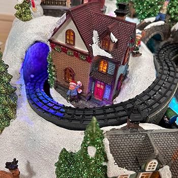 Amazon | コストコ Animated Village Scene クリスマス オルゴール