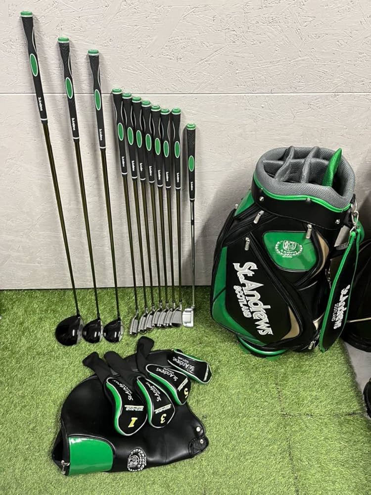 Amazon.co.jp: 美品 優しい St.Andrews セントアンドリュース メンズ R