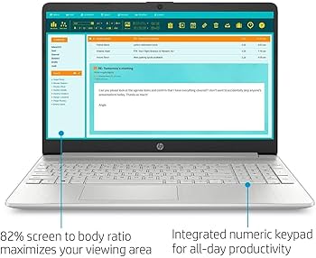 Amazon.co.jp: HP 15.6インチ HD Intel 第10世代 i3-1005G1 3.4GHz 8GB
