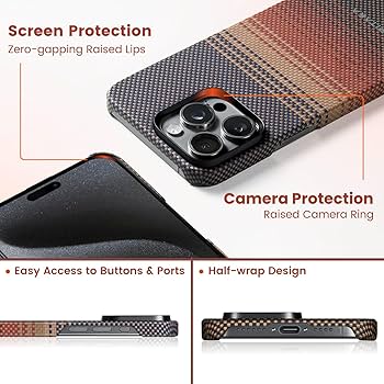 Amazon.com: Pitaka MagEZ Case 5 for iPhone 15 Pro Max - Slim