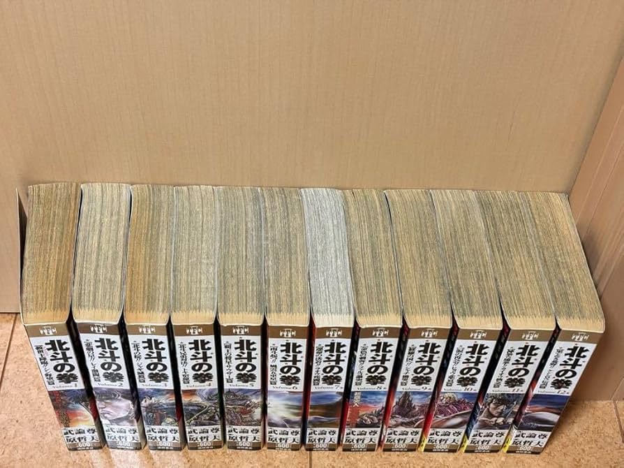 Amazon.co.jp: 漫画全巻セット北斗の拳一気読み 全12巻完結 武論尊&原