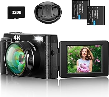 Amazon | デジタルカメラ 4K デジカメ 4800万画素 オートフォーカス