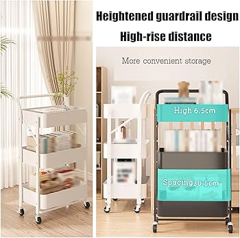 Amazon.co.jp: 本棚 スライド 棚 キャスター 収納ラック キャスター