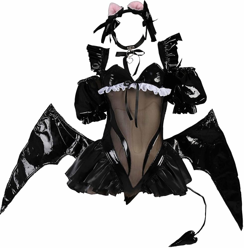 Amazon.co.jp: [Miccostumes] レディース 大人 アニメ ゲーム 胸開き