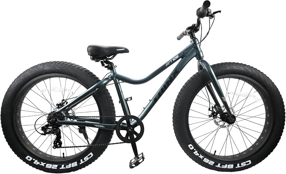 Amazon | TRINX(トリンクス) ビーチクルーザー 【ファットバイク】迫力