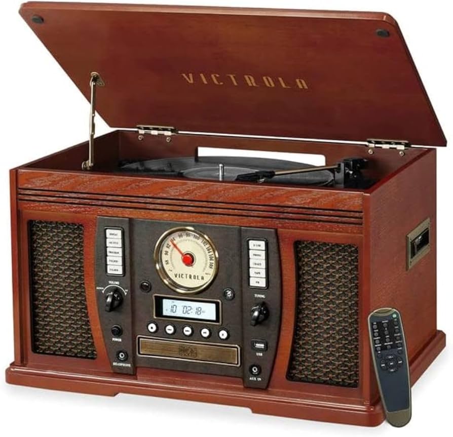 Amazon.com: Victrola Aviator 8-in-1 Bluetooth Record Player