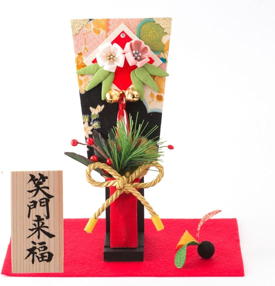 Amazon | 羽子板 はごいた 正月飾り 初正月 はねつき羽子板飾り 笑門来