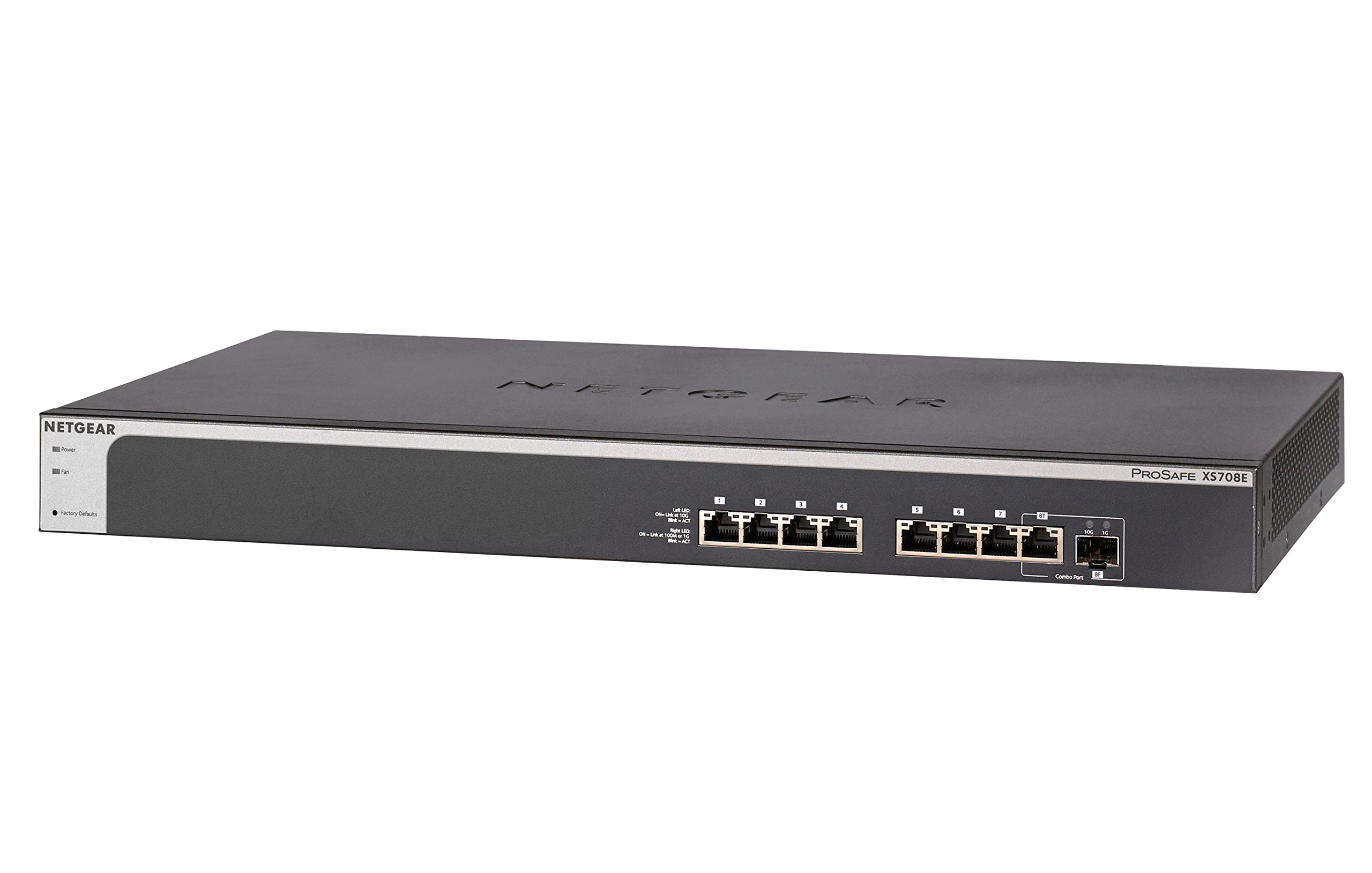 Amazon.co.jp: NETGEAR XS708E-100AJS Unmanaged Plus Switch, 10 Giga