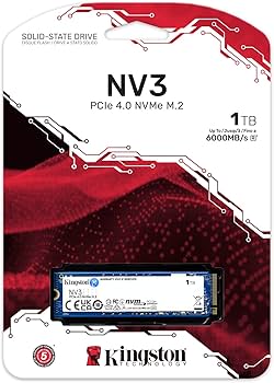Amazon.co.jp: Kingston NV3 NVMe PCIe 4.0 Internal SSD 1TB M.2 2280