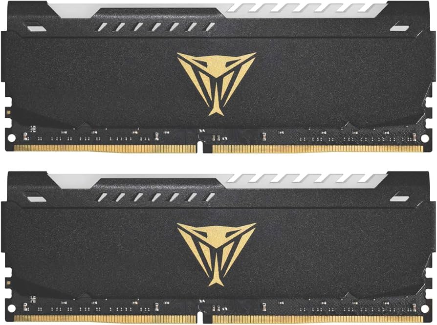 Patriot Viper Steel RGB DDR4 RAM 64GB (2X32GB) 3200MHz CL18 1.35v