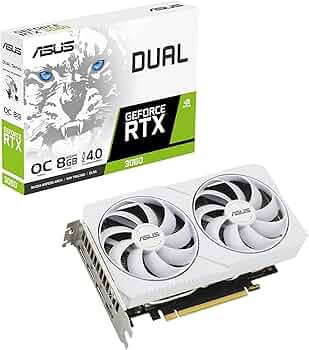Amazon | ASUS Dual GeForce RTX™ 3060 ホワイト OCエディション 8GB
