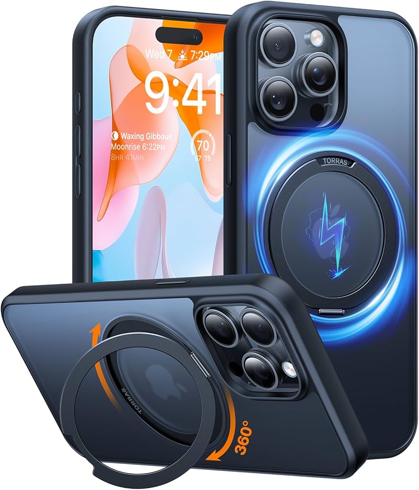 Amazon.co.jp: 【2024新型！多機能360度回転スタンド】TORRAS iPhone