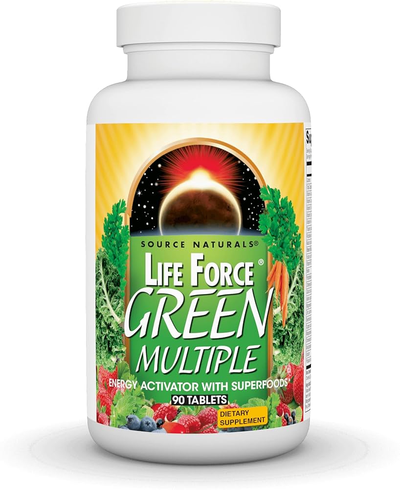 Amazon.com: Source Naturals Life Force Green Multiple, Energy