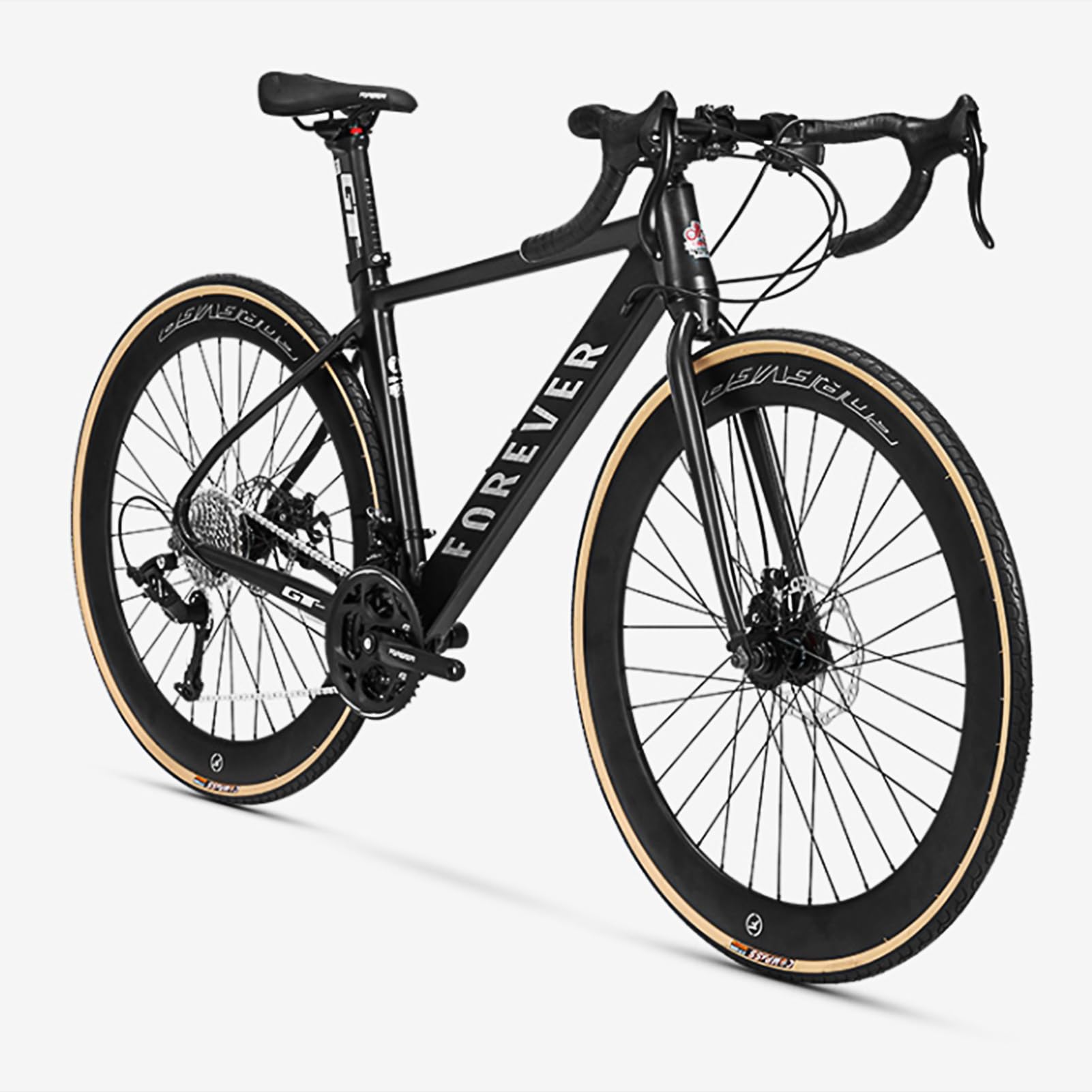 Amazon | ロードバイク 700C 自転車 27段変速 グラベルバイク ディスク