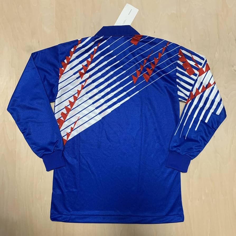 Amazon.co.jp: 1993 日本代表 ユニフォーム L 長袖 ドーハの悲劇