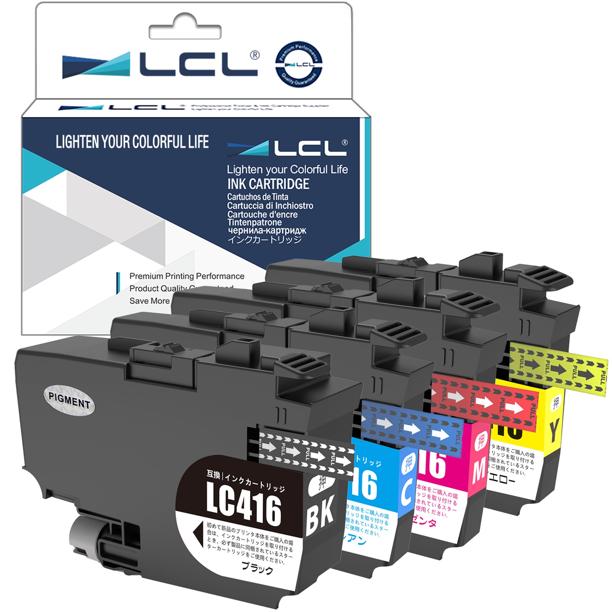 Amazon.co.jp: 【Amazon.co.jp限定】 LCL Brother用 ブラザーLC416-4PK