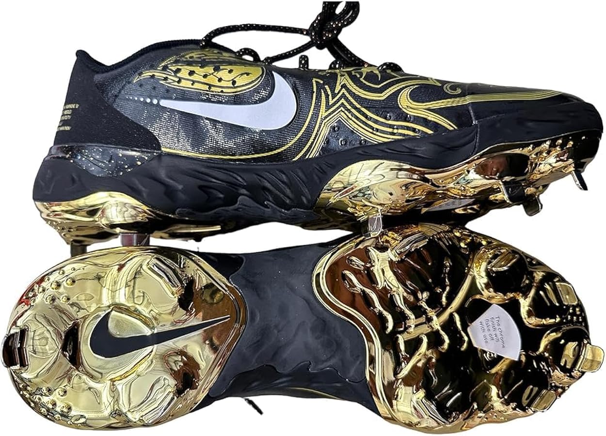 Amazon.com | Nike Alpha Huarache Elite 3 Low Black Metallic Vivid