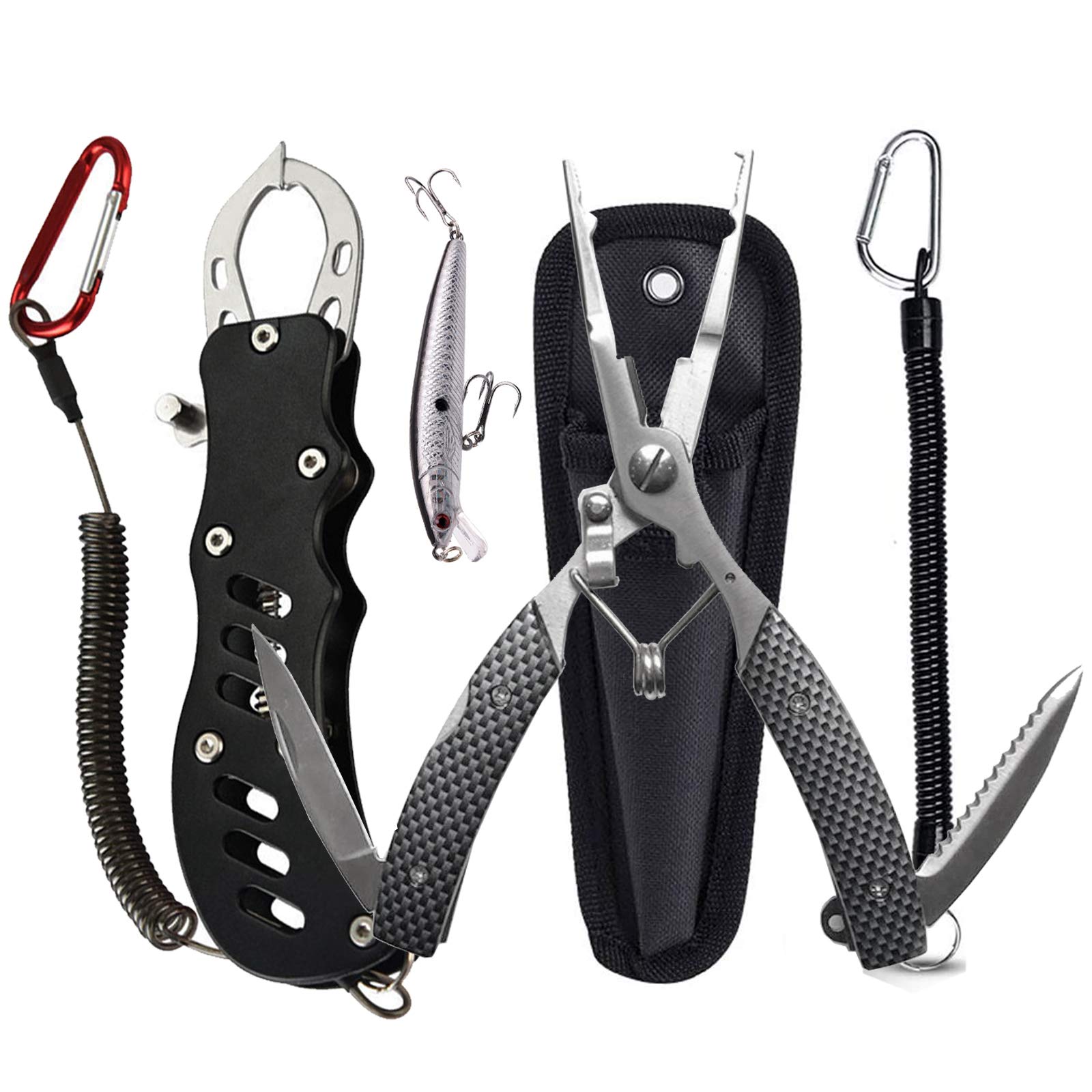 Amazon | D.B.J フィッシュグリップ&フィッシュプライヤー 2点セット