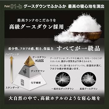 Amazon.co.jp: キャンプグリーブ 【国内ブランド】 ダウンシュラフ