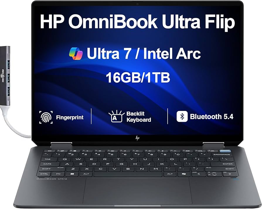 Amazon.com: HP OmniBook Ultra Flip 2-in-1 Laptop 14.0