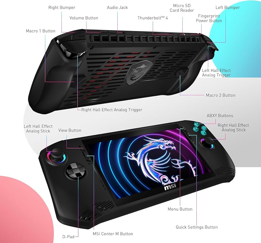 Amazon.com: MSI Handheld Claw A1M 7