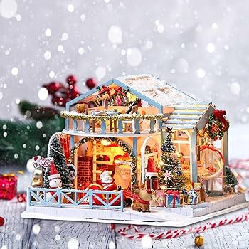 Amazon | NOBONU ドールハウス DIYセット ミニチュア 手作りキット