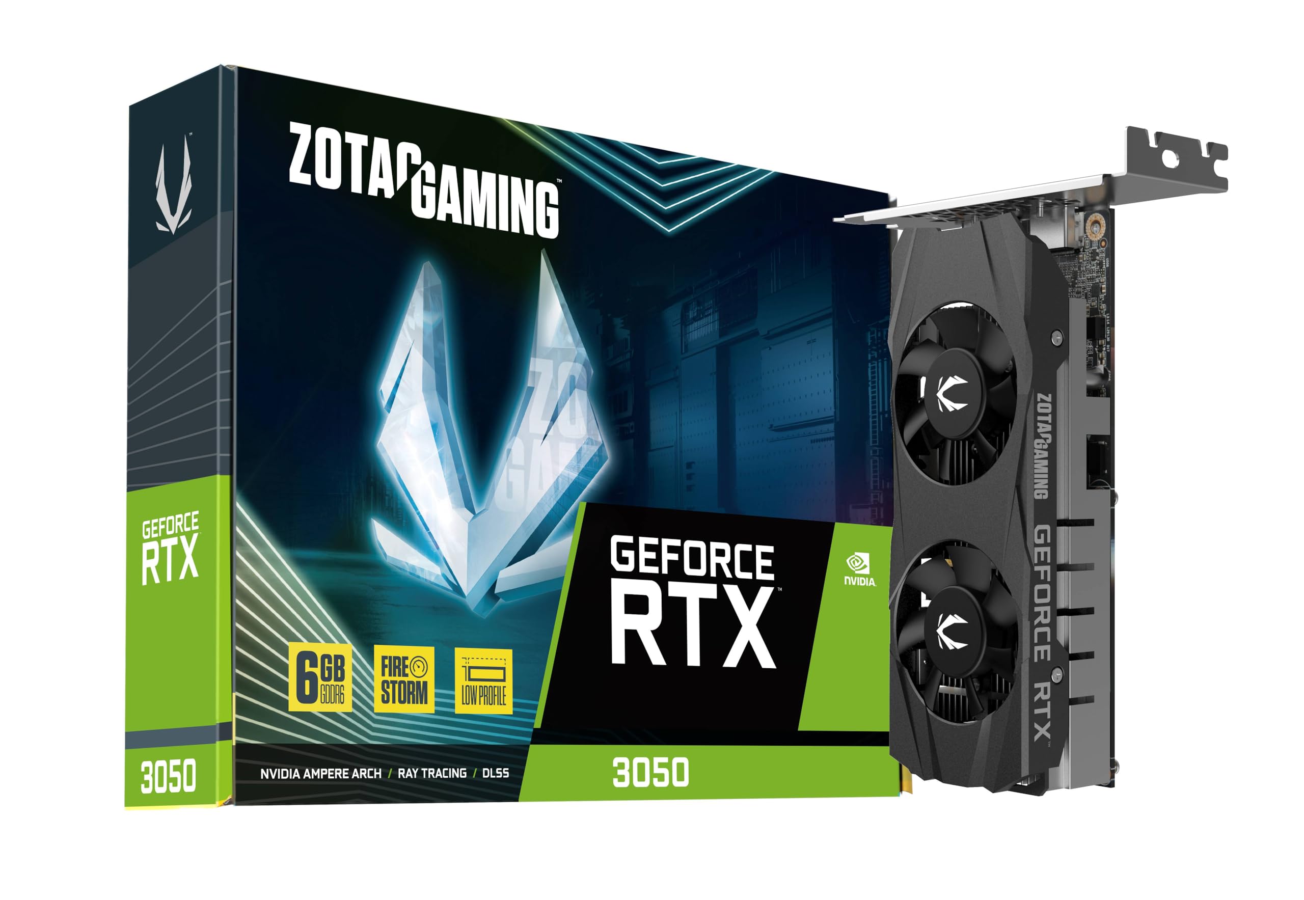 Amazon | ZOTAC Gaming GeForce RTX 3050 6GB GDDR6 ロープロファイル