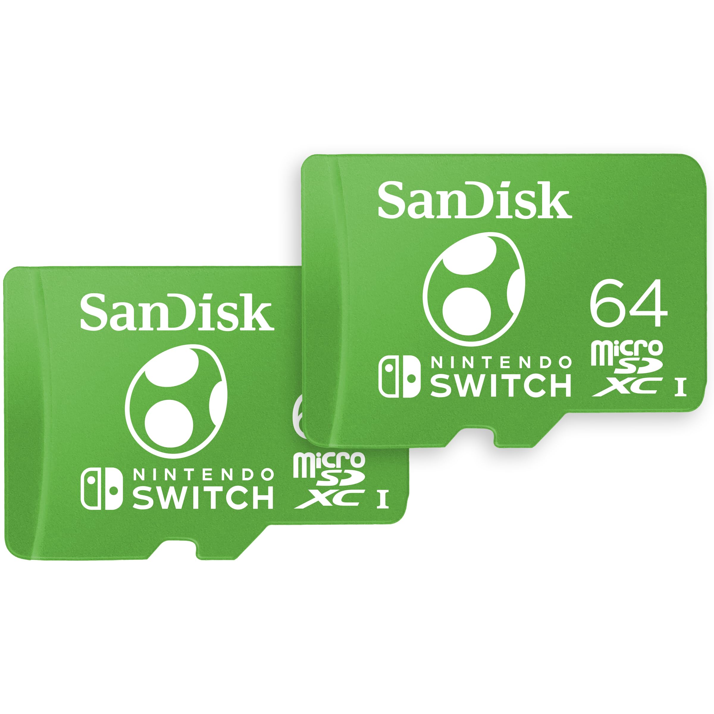 Amazon | SanDisk 64GB 2枚パック microSDXCカード Nintendo Switch