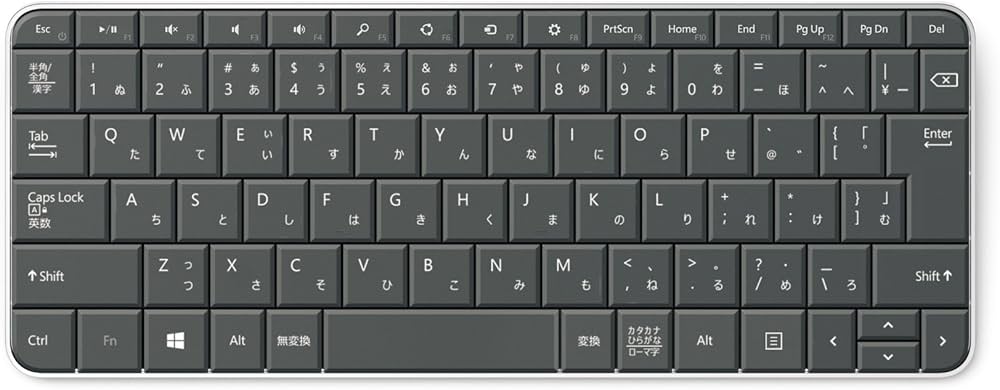 Amazon.co.jp: マイクロソフト ブルートゥース キーボード Wedge