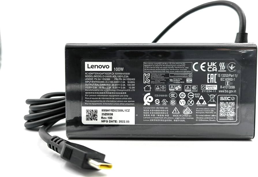 Amazon.com: Original Replacement for Lenovo 100W USB Type C AC