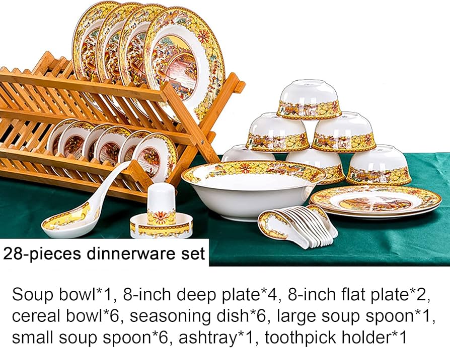 Amazon.co.jp: ボーンチャイナ食器セット、磁器ファインボーンチャイナ