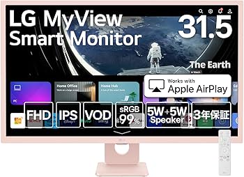 Amazon.co.jp: LG スマートモニター / 32SR50F-P/MyView Smart Monitor