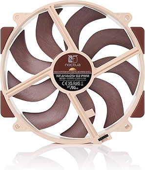 Amazon.co.jp: Noctua NF-A14x25r G2 PWM 円形フレーム ファン(140mm