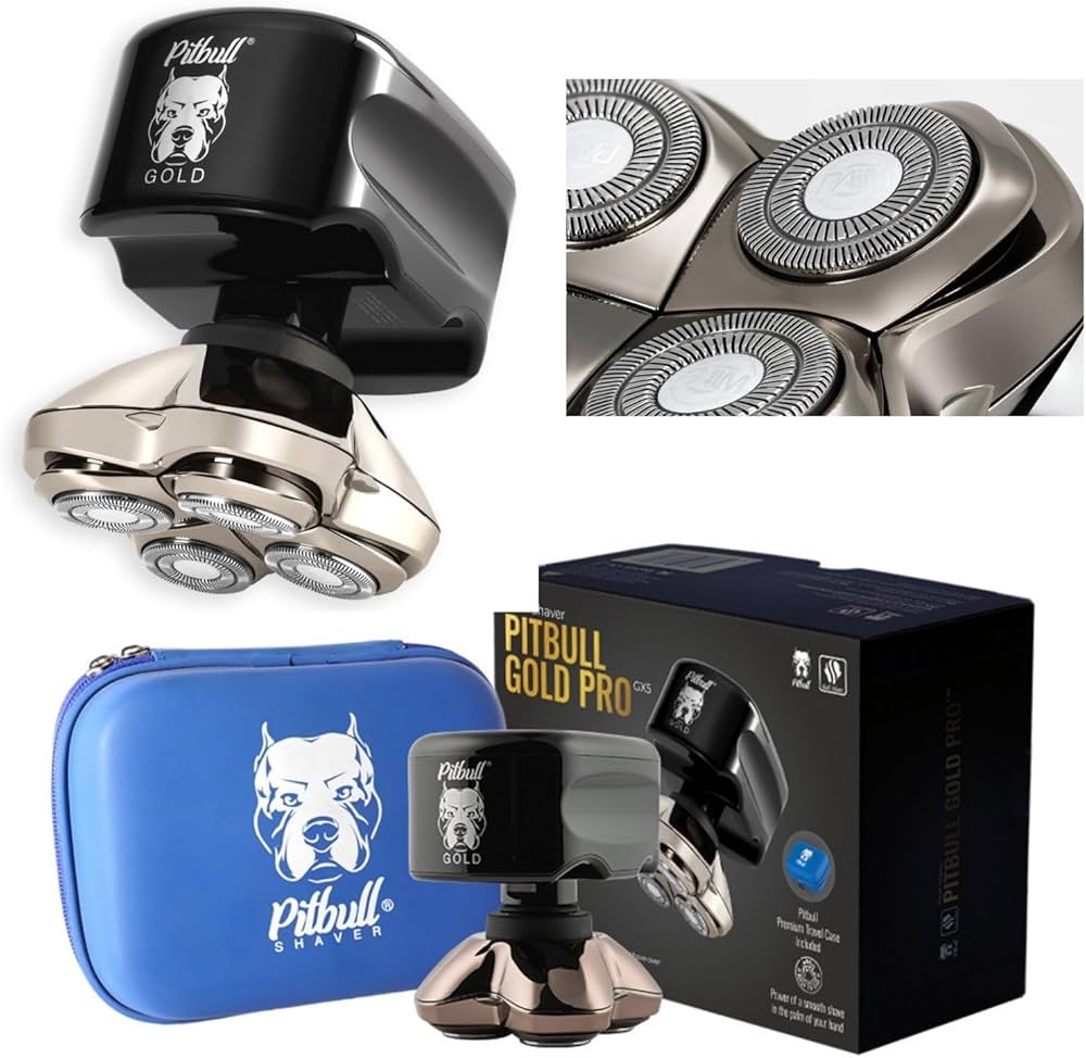 Amazon | スキンヘッド用シェーバー Skull Shaver Pitbull Gold PRO
