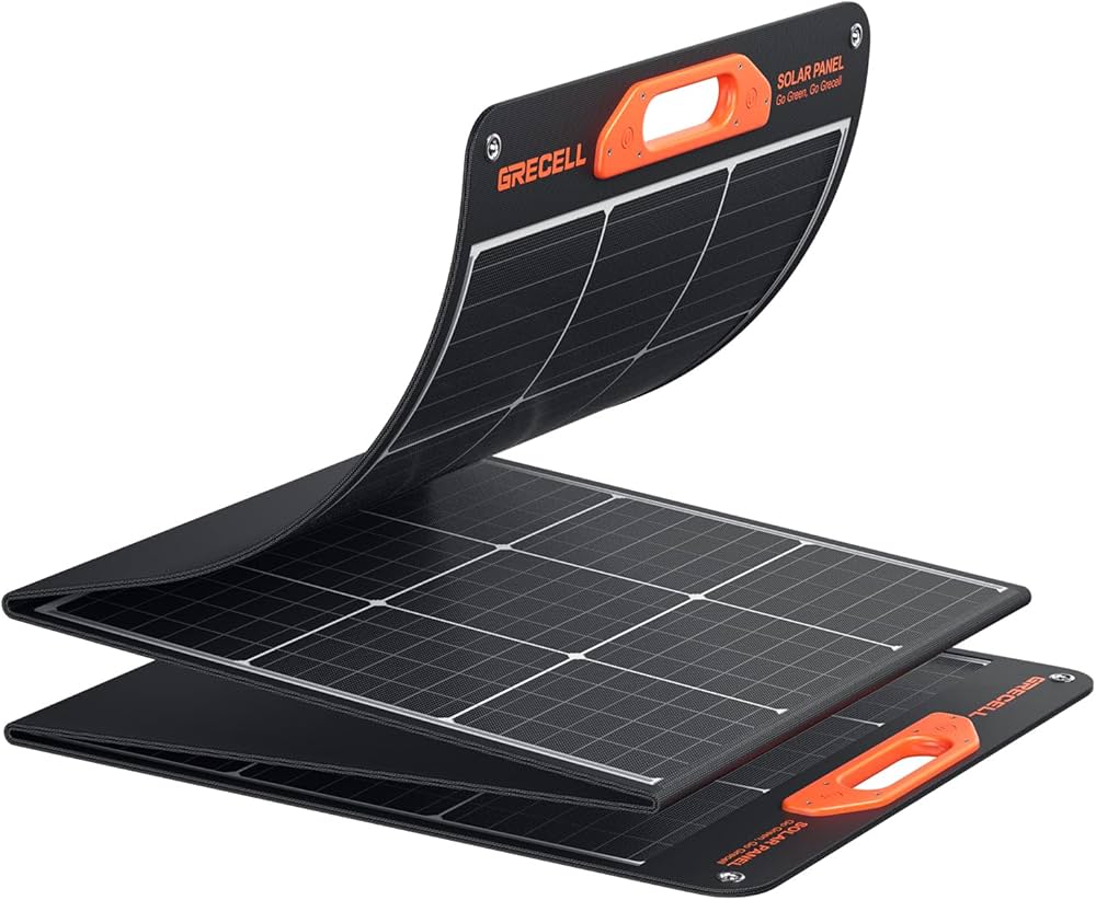 Amazon | ソーラーパネル 200W GRECELL 極薄超軽量 折りたたみ式太陽光