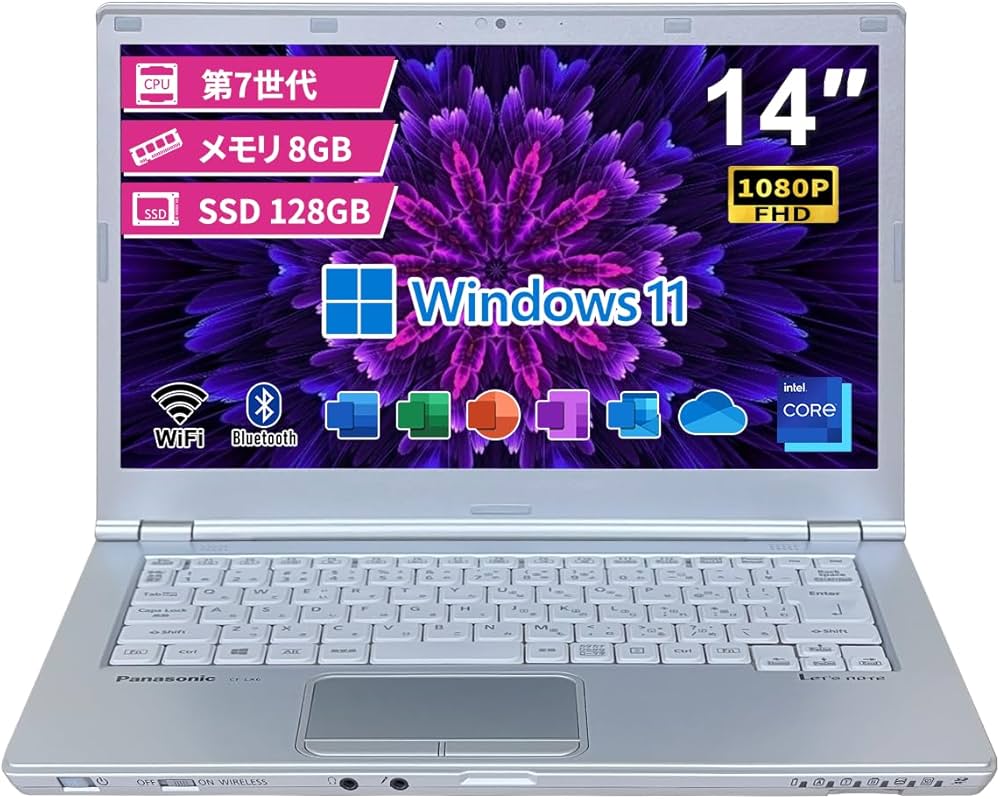 Amazon.co.jp: 【整備済み品】 軽量14インチFHD Let`s note CF-LX6