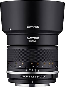 Amazon.co.jp: SAMYANG 単焦点中望遠レンズ MF 85mm F1.4 MK2 ニコンF