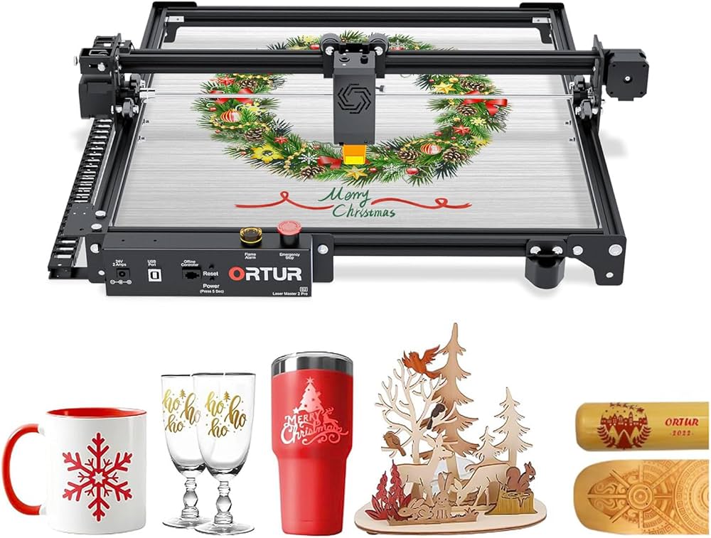 Amazon | ORTUR Laser Master2 Pro S2 レーザー彫刻機 10Wレーザー高