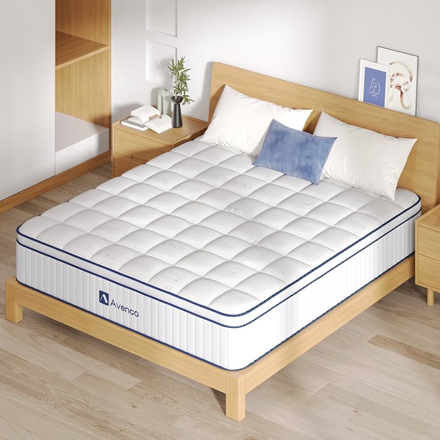 Amazon.co.jp: Avenco マットレス シングル ポケットコイルマットレス