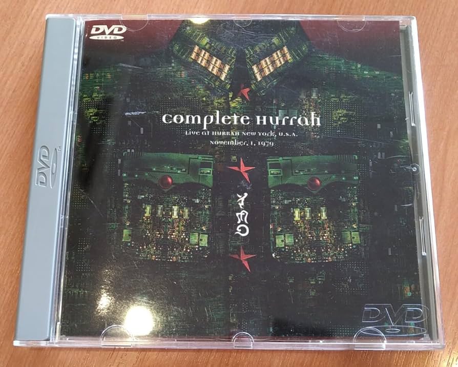 Amazon.co.jp: YMO COMPLETE HURRAH 廃盤国内盤DVD コンプリート
