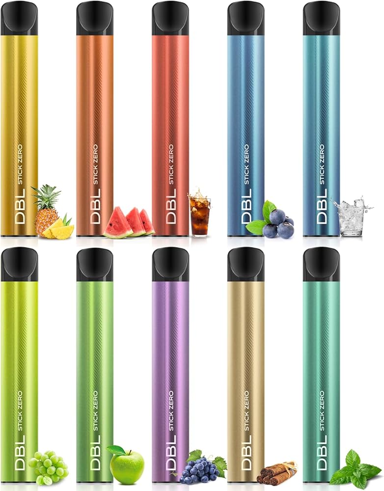 Amazon | DBL 電子タバコ 使い捨て 持ち運び シーシャ 10本入り 15000