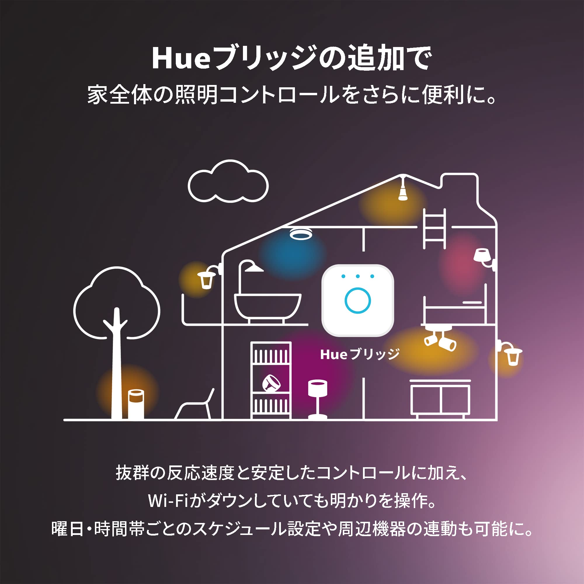 Amazon.co.jp: フィリップスヒュー(Philips Hue) スターターセット