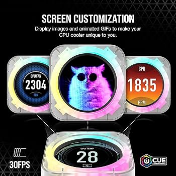 Amazon | 【Amazon.co.jp限定】CORSAIR Elite LCD upgrade kit -Ice