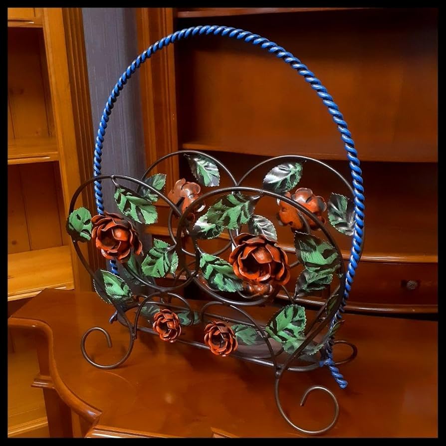 Amazon.co.jp: 輸入雑貨 イタリア製品 ヨーロピアン ローズ アイアン