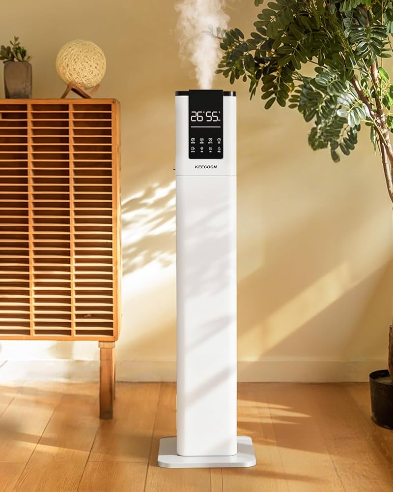 Amazon.co.jp: KEECOON 加湿器 大容量 スチーム式 加熱式 ハイブリッド