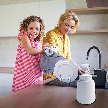 Amazon.com: TOOZFO Soap Foaming Dispenser Ceramic with Easy-to