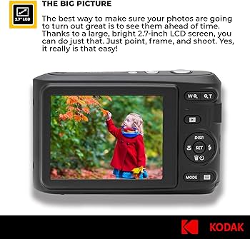 Amazon | Kodak (コダック) PIXPRO FZ45 デジタルカメラ + ブラック