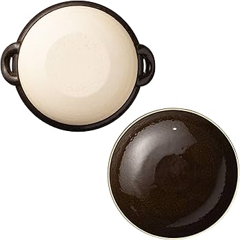 Amazon｜長谷園 伊賀土鍋 アメ釉 大(3-5人用) 直火対応 NNM-33｜土鍋