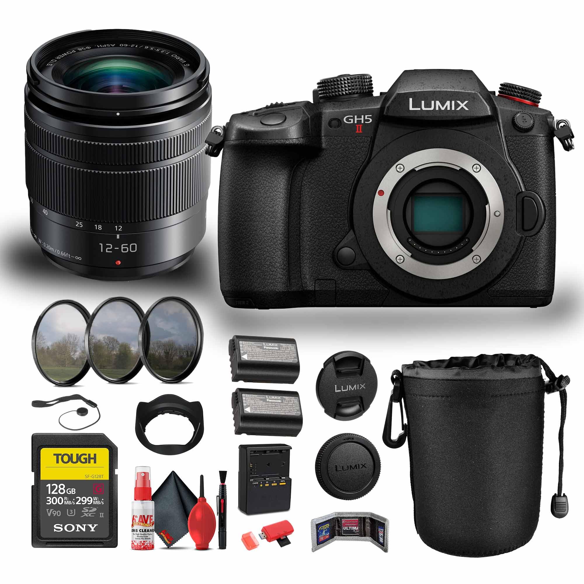 Amazon.com : Panasonic Lumix GH5 II Mirrorless Camera with 12-60mm